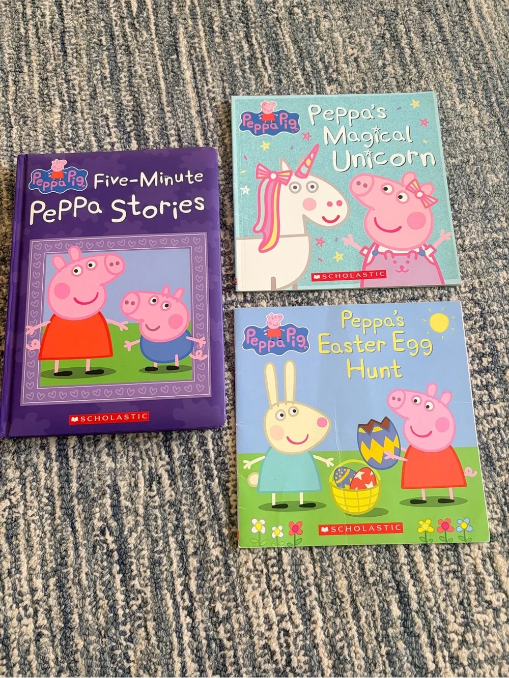 Peppa Pig 3pc Book Bundle- 10 stories!